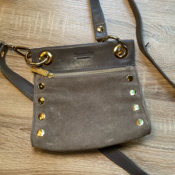 Hammitt Gray leather/suede Crossbody